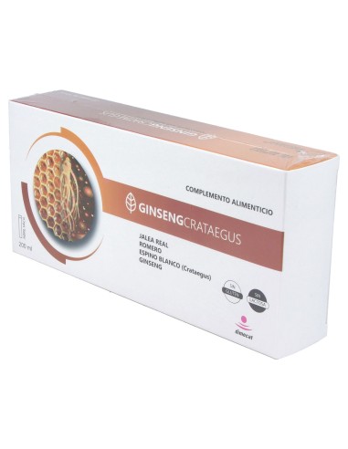 Espadiet Ginseng Crataegus Treman 20 Ampollas