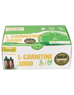 Gold Nutrition L Carnitina 3000 Mg 20 Viales