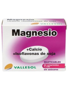 Vallesol Magnesio + Calcio + Isoflavonas 24 Comprimidos...
