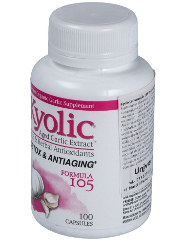 Kyolic Formula 105 Detox 100Cap.