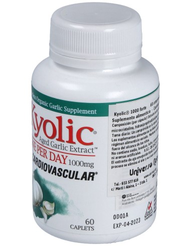 Kyolic Forte 1000Mg. 60Comp.