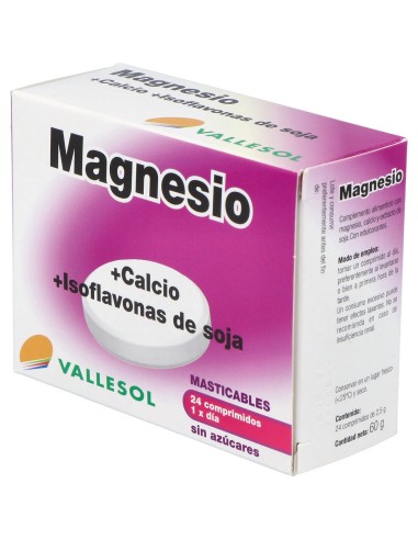 Vallesol Magnesio + Calcio + Isoflavonas 24...