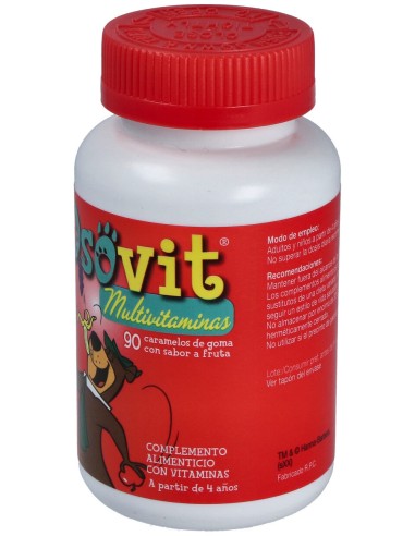 Osovit Multivitaminas 90Ositos Masticables