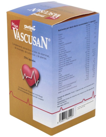 Mega Vascusan 270Capsulas