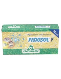 Fisiosol F (Mg-Cu-Mn-Zn) 20Amp.