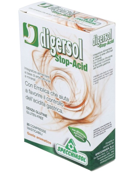 Specchiasol Digersol Stop-Acid 20Comp
