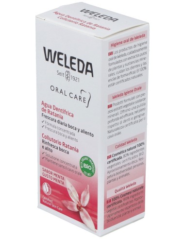 Weleda Agua Dentífrica De Ratania 50Ml