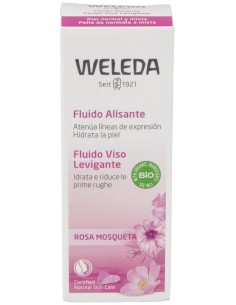 Weleda Fluido Alisante Piel Normal Mixta Rosa Mosqueta 30Ml
