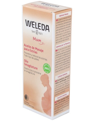 Weleda Aceite De Masaje Antiestrías 100Ml