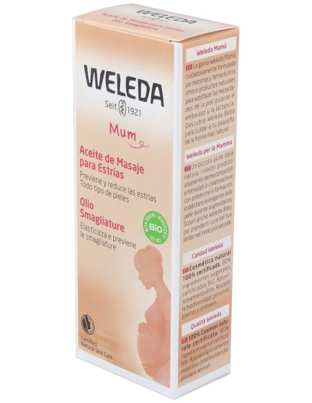 Weleda Aceite De Masaje Antiestrías 100Ml