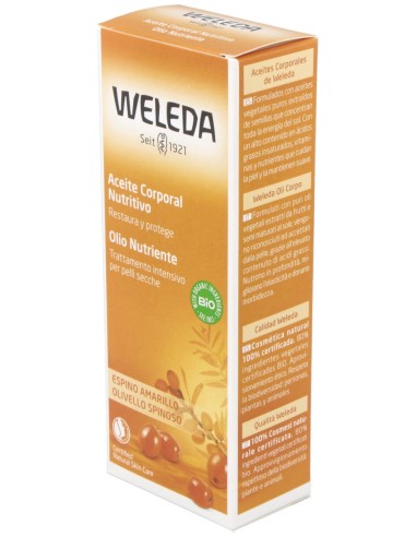 Weleda Aceite Corporal De Espino Amarillo 100Ml