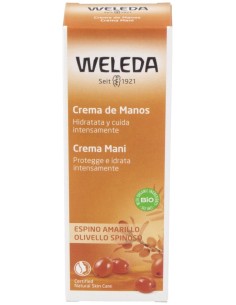 Weleda Crema De Manos Hidratante Espino Amarillo 50Ml