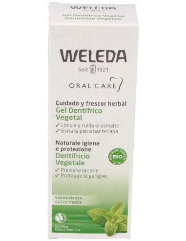 Weleda Gel Dentifrico Vegetal 75 Ml