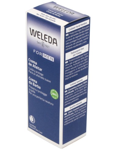 Weleda Men Crema De Afeitar 75Ml