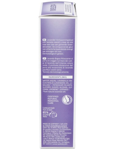Weleda Baño Relajante Lavanda 200Ml