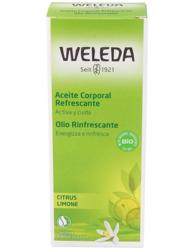 Weleda Huile Vivifiante Au Citrus 100Ml