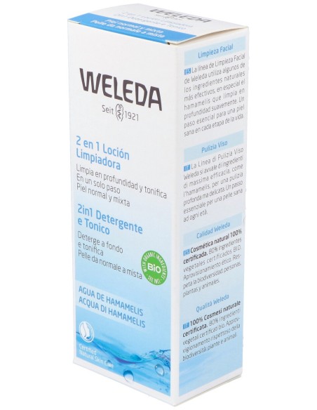 Weleda Loción Limpiadora 2 En 1 100Ml