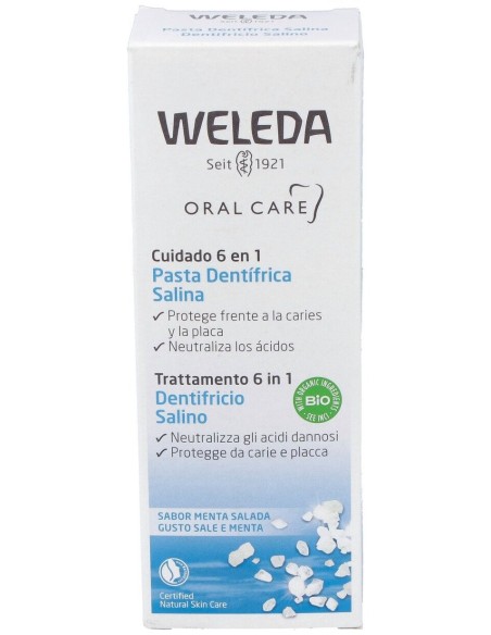 Weleda Pasta Dentifrica Salina 75 Ml