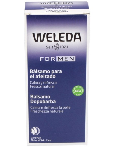 Weleda Men Bálsamo Para El Afeitado 100Ml