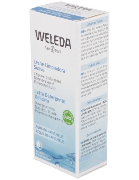 Leche Limpiadora Facial Suave 100Ml.