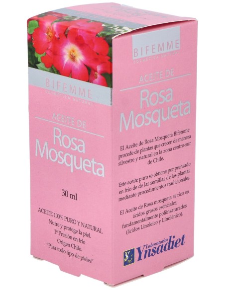 Aceite De Rosa Mosqueta 100%Puro 30Ml.