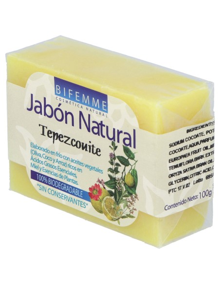 Jabon De Tepezcohuite 100Gr Bifemme