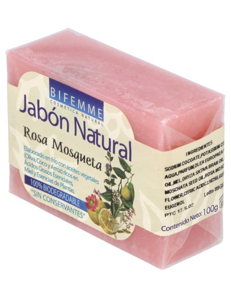 Jabon Exf.Rosa Mosqueta 100Gr Bifemme