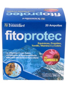 Ynsadiet Fitoprotec Echinácea 20 Ampollas