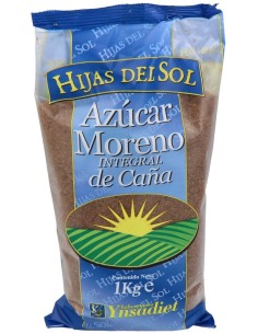Azucar Moreno De Caña Bolsa 1Kg. Hijas Del Sol