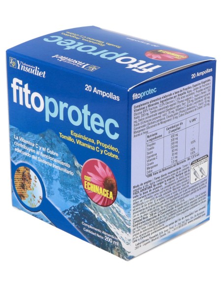 Ynsadiet Fitoprotec Echinácea 20 Ampollas