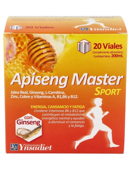 Ynsadiet Apiseng Master Sport 20 Viales