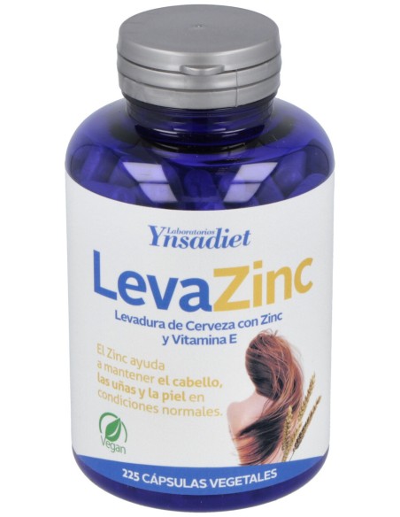 Levazinc (Levadura De Cerveza Viva) 350Mg. 225Cap.