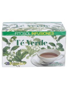 Ynsadiet Infusión De Té Verde 20 Filtros