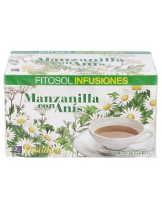 Ynsadiet Infusión De Manzanilla Con Anís 20 Filtros
