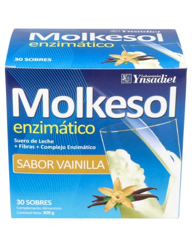 Ynsadiet Molkesol Enzimático Sabor Vainilla 30...
