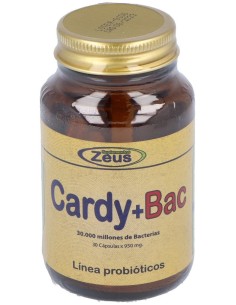 Zeus Cardy+Bac 30Cáps
