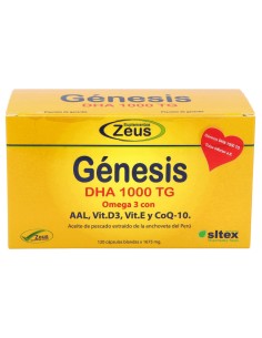 Zeus Genesis Dha Tg 1000 120 Cápsulas