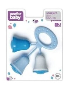 Acofarbaby Sonajero Campana Azul