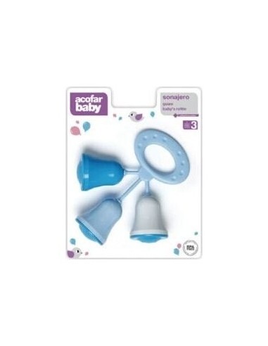 Acofarbaby Sonajero Campana Azul