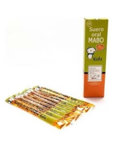 Mabo Suero Oral Niños Naranja 8 Sobres