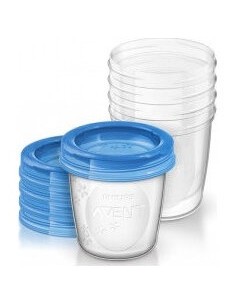 Avent Recip Via Comida Bebe 240 Ml 5 Vas