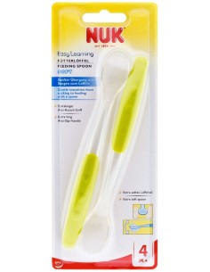Nuk Cuchara Silicona Easy Learning 2Uds