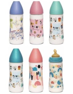 Suavinex Biberón Tetina Látex Boca Ancha Talla 2 Orificio...