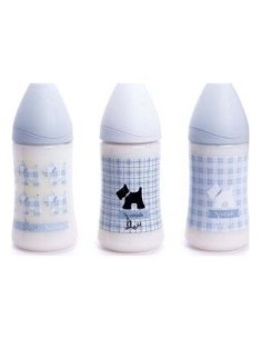 Suavinex®  Vintage Biberón Boca Ancha Látex 3 Posiciones...