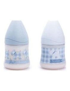 Suavinex® Biberón Vintage Azul Tetina Látex  3 Posiciones...