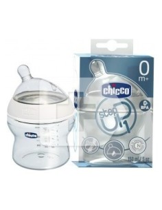 Chicco® Biberón Step Up Tetina Silicona Boca Ancha Flujo...
