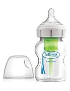 Dr Brown´S Biberón Natural 0 Bpa Vidrio Anticólico Tetina...
