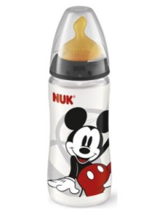 Nuk Biberón Fc+ Pp Con Tetina De Látex Mickey Mouse 0-6...