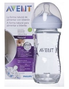 Biberon Avent Pp Natural Cristal 240 Ml