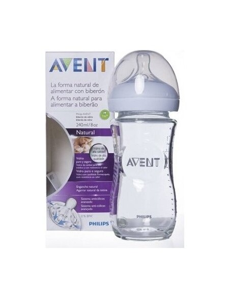 Biberon Avent Pp Natural Cristal 240 Ml